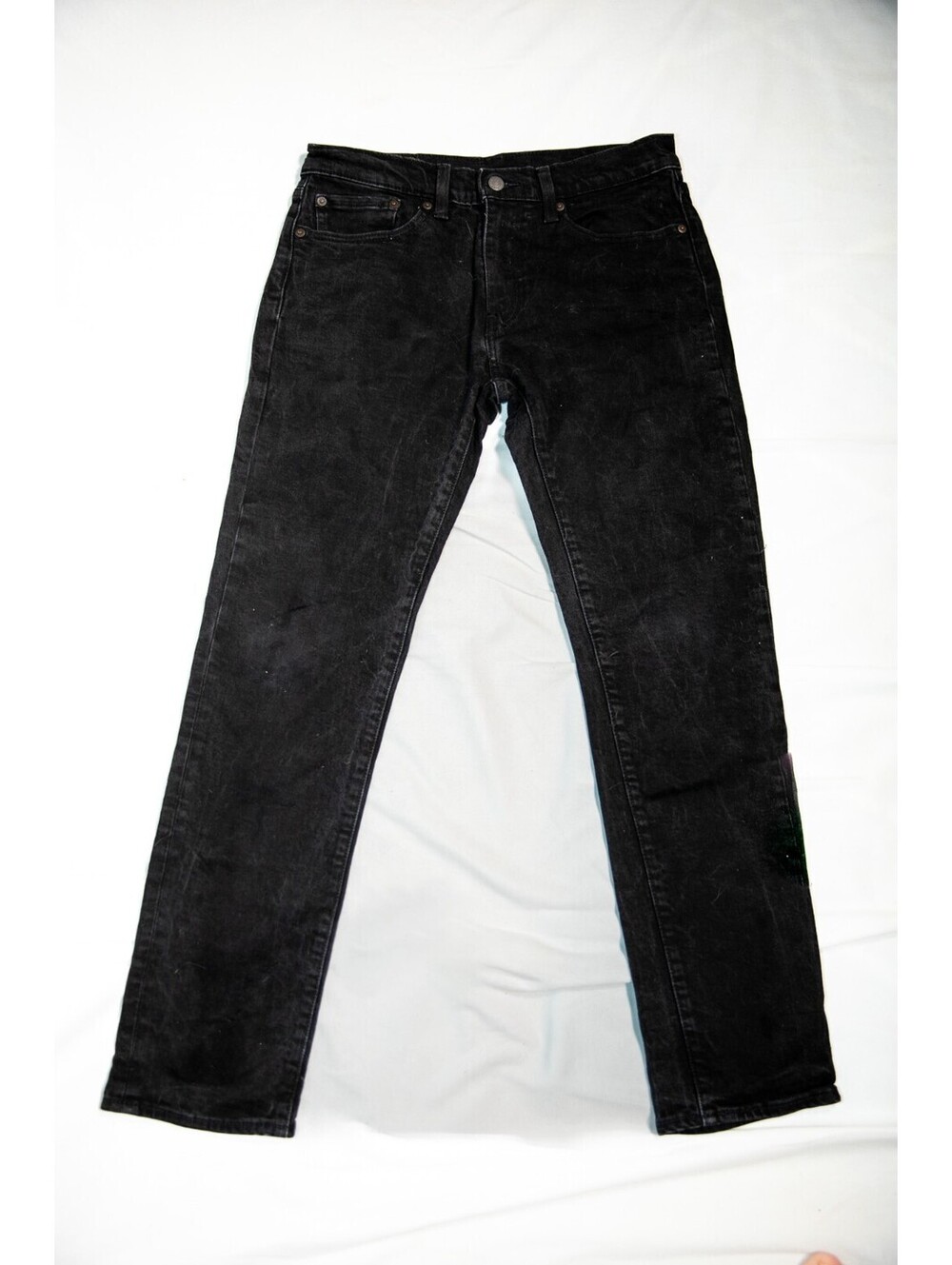 Levi's 511 Jeans Slim Straight Wash Black Stretch Denim Pants Men's 31 x 30